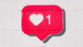 Herz mit 1 Like